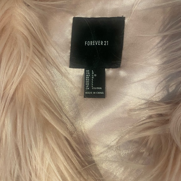 Pink Furry Vest - Picture 3 of 3